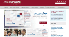 Desktop Screenshot of collegedrinkingprevention.gov