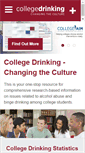 Mobile Screenshot of collegedrinkingprevention.gov